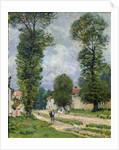 The Road to Marly-le-Roi, or The Road to Versailles, 1875 by Alfred Sisley