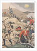 In Transvaal, the taking of an English battery by the Boers by Henri Rudaux