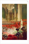 The Ceremony at the Pantheon to Celebrate the Centenary of the Birth of Victor Hugo 26th February 1902, 1904 by Theobald Chartran