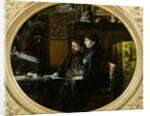 Alphonse Daudet and his Wife in their Study, 1883 by Louis Montegut