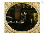 Alphonse Daudet and his Wife in their Study, 1883 by Louis Montegut