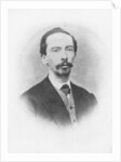 Portrait of Rafael Pombo, 1868 by French Photographer