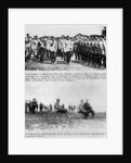 Final conversations between the Tsar and Grand Duke Nicholas II, and General Joffre, 1913 by French Photographer