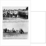 Final conversations between the Tsar and Grand Duke Nicholas II, and General Joffre, 1913 by French Photographer