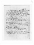 Letter from Empress Josephine giving her consent to the annulment of her marriage to Napoleon, 1809 by French School