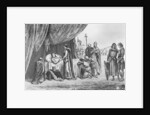 Death of Louis IX in 1270 by French School