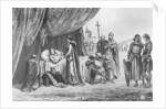 Death of Louis IX in 1270 by French School