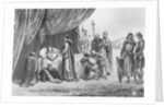 Death of Louis IX in 1270 by French School