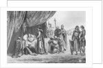 Death of Louis IX in 1270 by French School