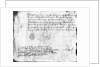 Signature of Louis XI on a letter to the Governor of Anjou, dated 3 July 1472 by French School