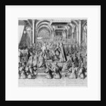 Coronation ceremony of Louis XIII in Reims, 17 October 1610 by Thomas de Leu