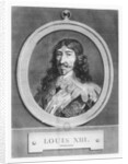 Louis XIII, King of France by French School