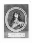 Louis XIII, King of France by French School