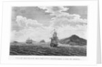 The frigates of La Perouse at the island of Maui by French School