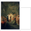 The Election of the Tsar Michael Romanov on March 14th 1613, 1798-1800 by Grigoriy Ivanovich Ugryumov