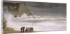 Rough Sea at Etretat, 1868-69 by Claude Monet