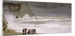 Rough Sea at Etretat, 1868-69 by Claude Monet