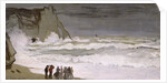 Rough Sea at Etretat, 1868-69 by Claude Monet