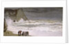 Rough Sea at Etretat, 1868-69 by Claude Monet