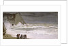 Rough Sea at Etretat, 1868-69 by Claude Monet