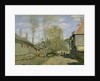 The Stream of Robec at Rouen, 1872 by Claude Monet