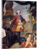 Louis Dauphin of France with a Plan of the Siege of Tournai, 1747 by Charles Joseph Natoire
