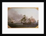 Naval Combat off the Isle of Grenada, 6th July 1779, 1788 by Jean-Francois Hue