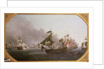Naval Combat off the Isle of Grenada, 6th July 1779, 1788 by Jean-Francois Hue