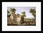 The Farm, 1750 by Jean-Baptiste Oudry