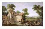 The Farm, 1750 by Jean-Baptiste Oudry