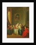 The Toilet: Young woman at her Dressing Table by Jean-Baptiste Joseph Pater
