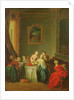 The Toilet: Young woman at her Dressing Table by Jean-Baptiste Joseph Pater