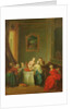 The Toilet: Young woman at her Dressing Table by Jean-Baptiste Joseph Pater