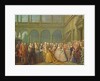 The Meeting at Neuhaus in Bohemia, 24th May 1737 by Louis de Silvestre