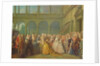 The Meeting at Neuhaus in Bohemia, 24th May 1737 by Louis de Silvestre