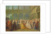 The Meeting at Neuhaus in Bohemia, 24th May 1737 by Louis de Silvestre