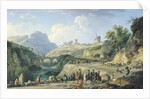 The Construction of a Road, 1774 by Claude Joseph Vernet