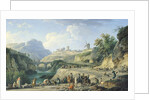The Construction of a Road, 1774 by Claude Joseph Vernet