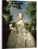 Portrait of Marie-Louise of Bourbon by Anton Raphael Mengs