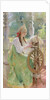At the Spinning-Wheel by Konstantin Egorovich Makovsky