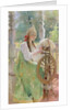 At the Spinning-Wheel by Konstantin Egorovich Makovsky