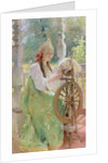 At the Spinning-Wheel by Konstantin Egorovich Makovsky