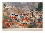 The Battle of Jemmapes, 6th November 1792, printed by Basset by French School