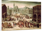 The Sack of Lyons by the Baron des Adrets April 1562 by French School