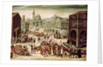 The Sack of Lyons by the Baron des Adrets April 1562 by French School