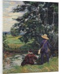 The Anglers, c.1885 by Jean Baptiste Armand Guillaumin