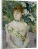 Young girl in a ball gown, 1879 by Berthe Morisot