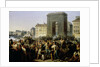 Battle at the Porte Saint-Denis, 28th July 1830 by Hippolyte Lecomte