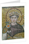 Emperor Justinian I, c.547 AD by Byzantine School
