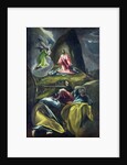 Christ in the Garden of Olives by El Greco